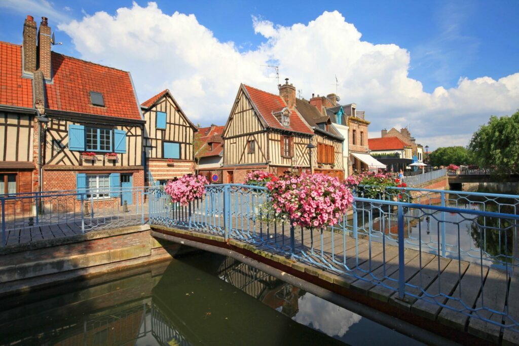 Le quartier Saint-Leu à Amiens