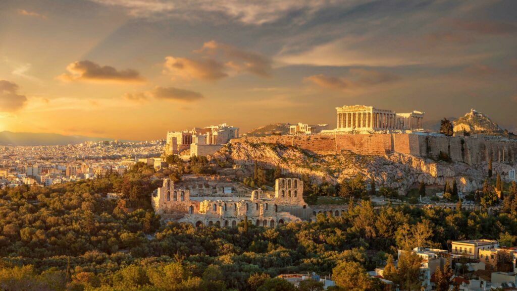 Les paysages d'Athènes
