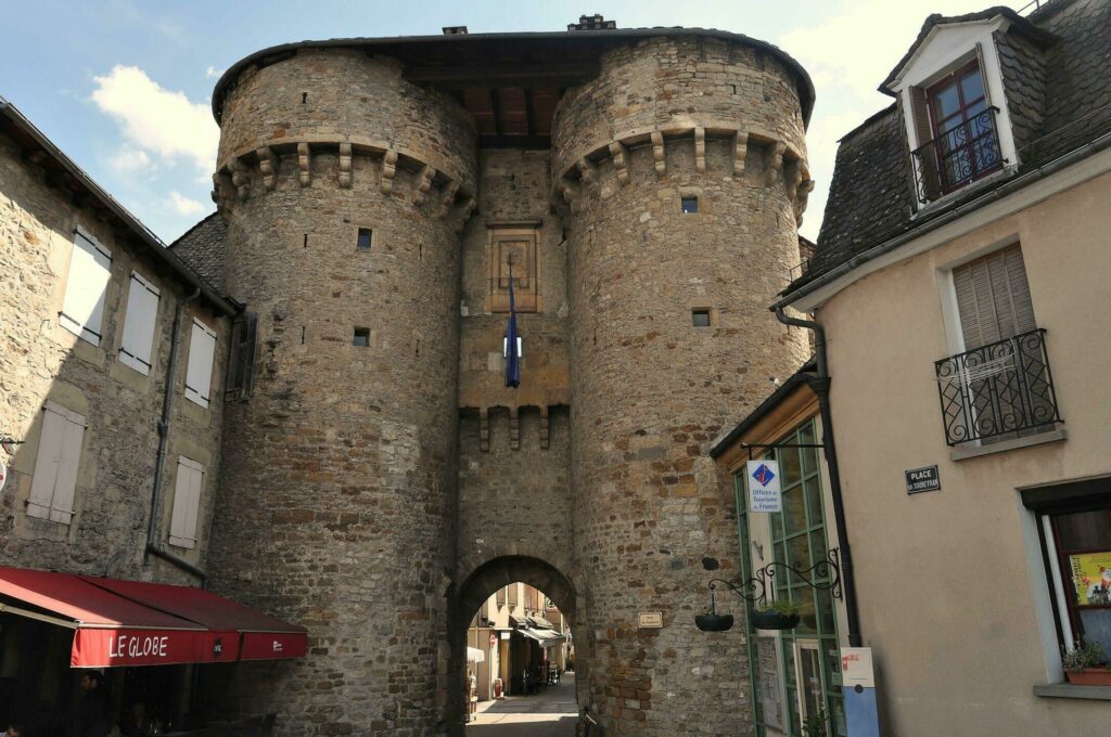 La porte du Soubeyran à Marjevols