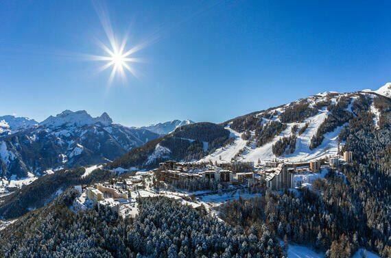 La station de Pra Loup dans les Alpes du Sud