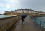 Saint-Malo quand il pleut
