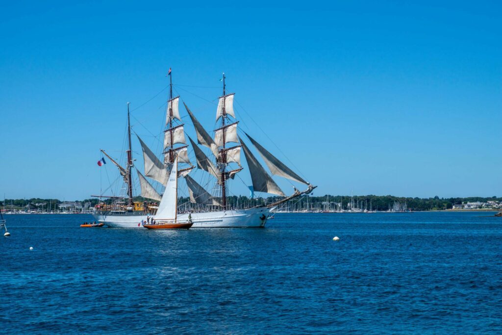 Une croisière en Bretagne sur un bateau à voiles