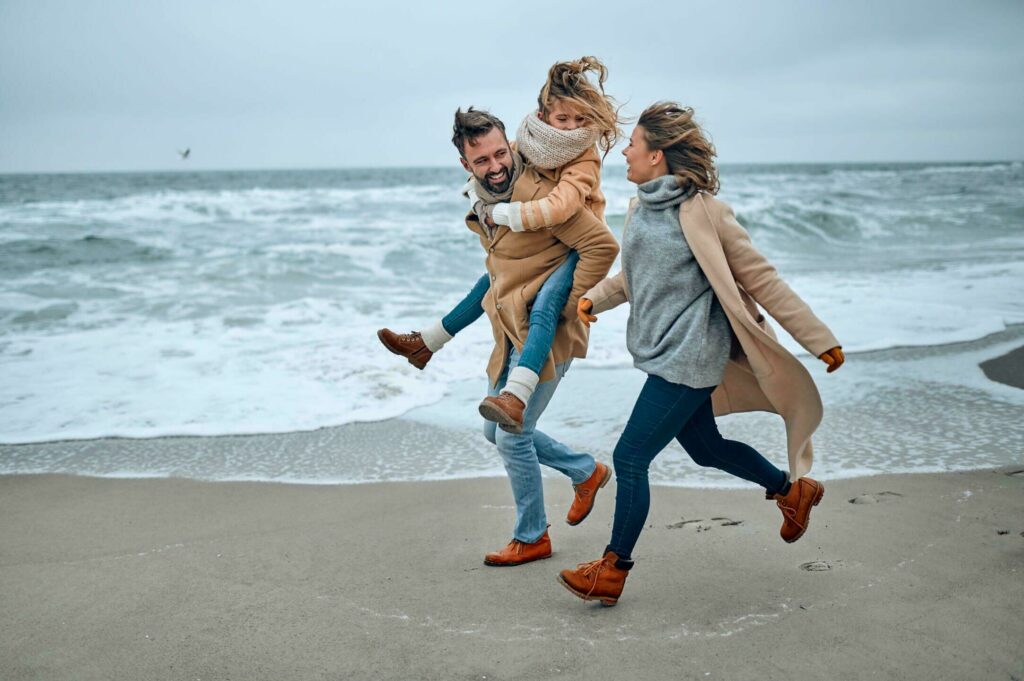 Aller à la plage hors saison