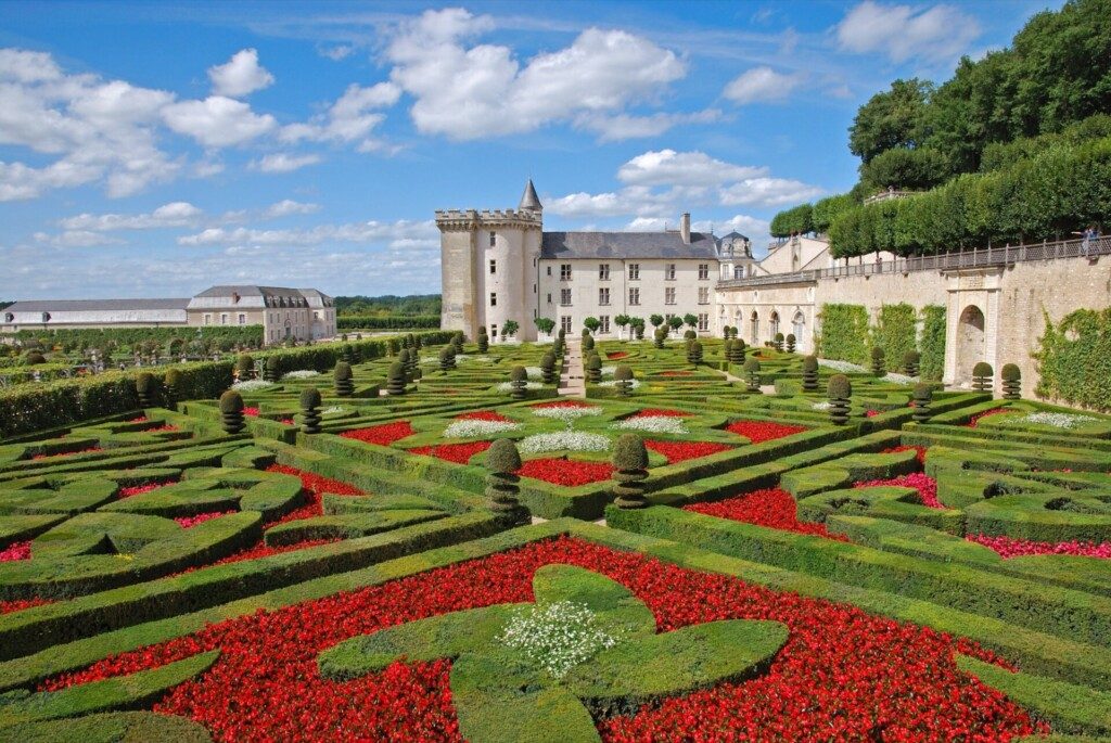 Le Château de Villandry et ses jardins, à côté de Tours