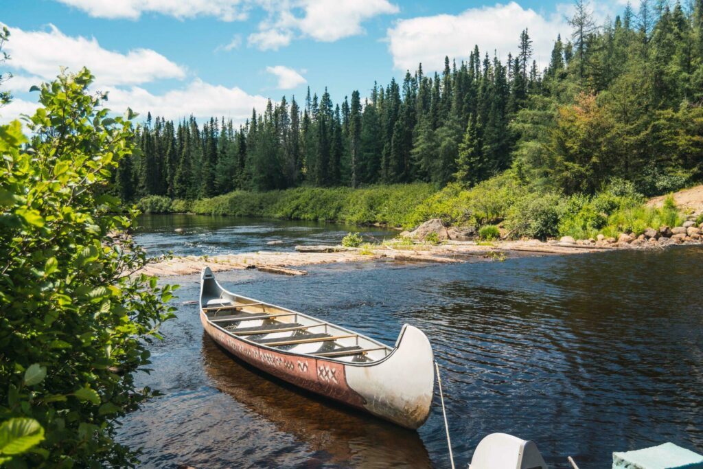 Canoeing in Quebec