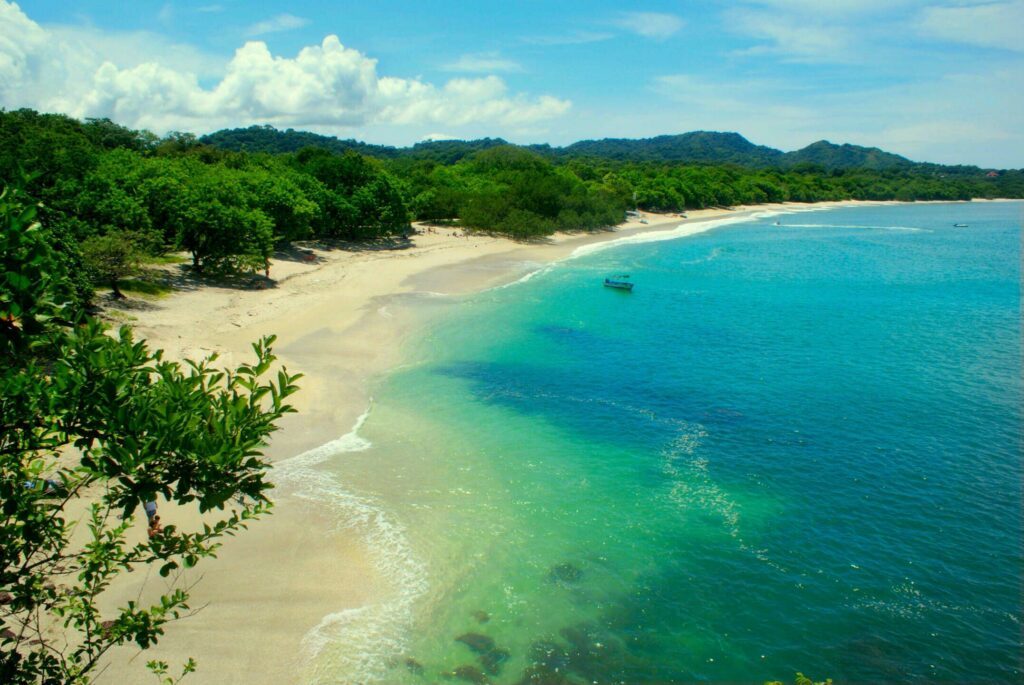 La plage Conchal au Costa Rica