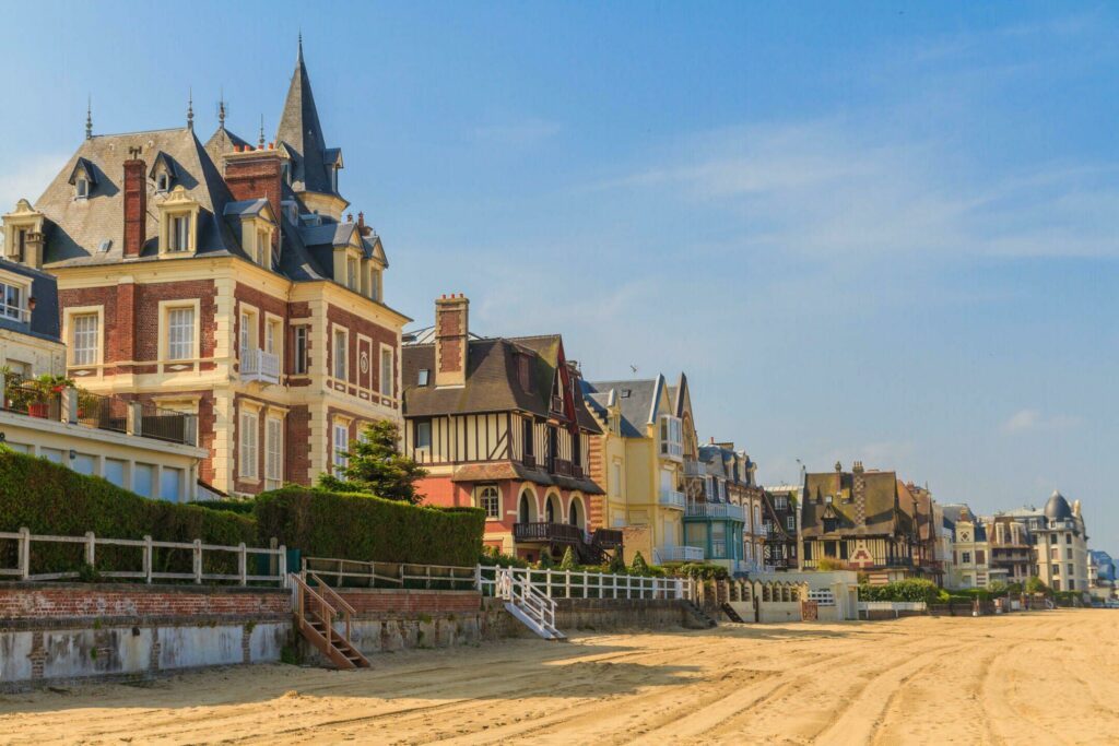 La plage de Trouville