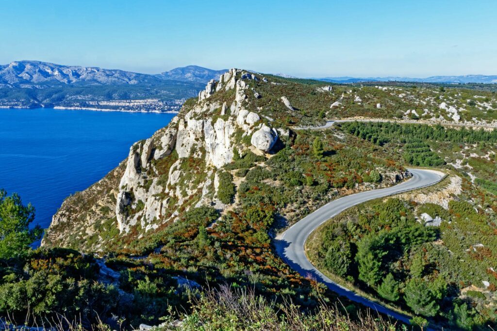 La route des Crêtes dans un road trip dans le sud de la France