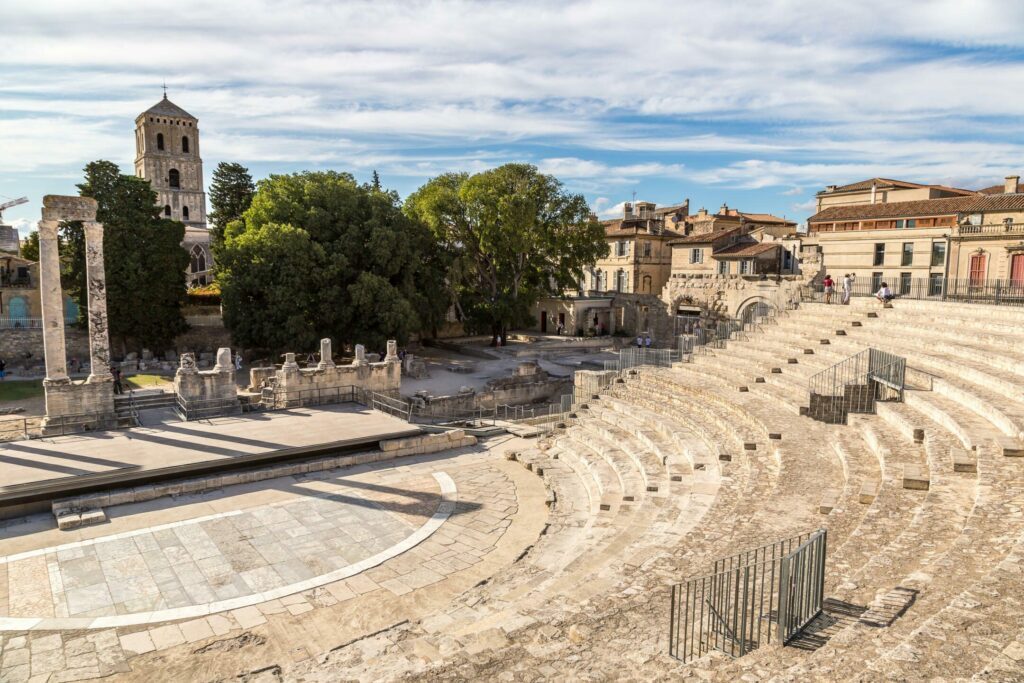 L'amphithéâtre romain de Arles