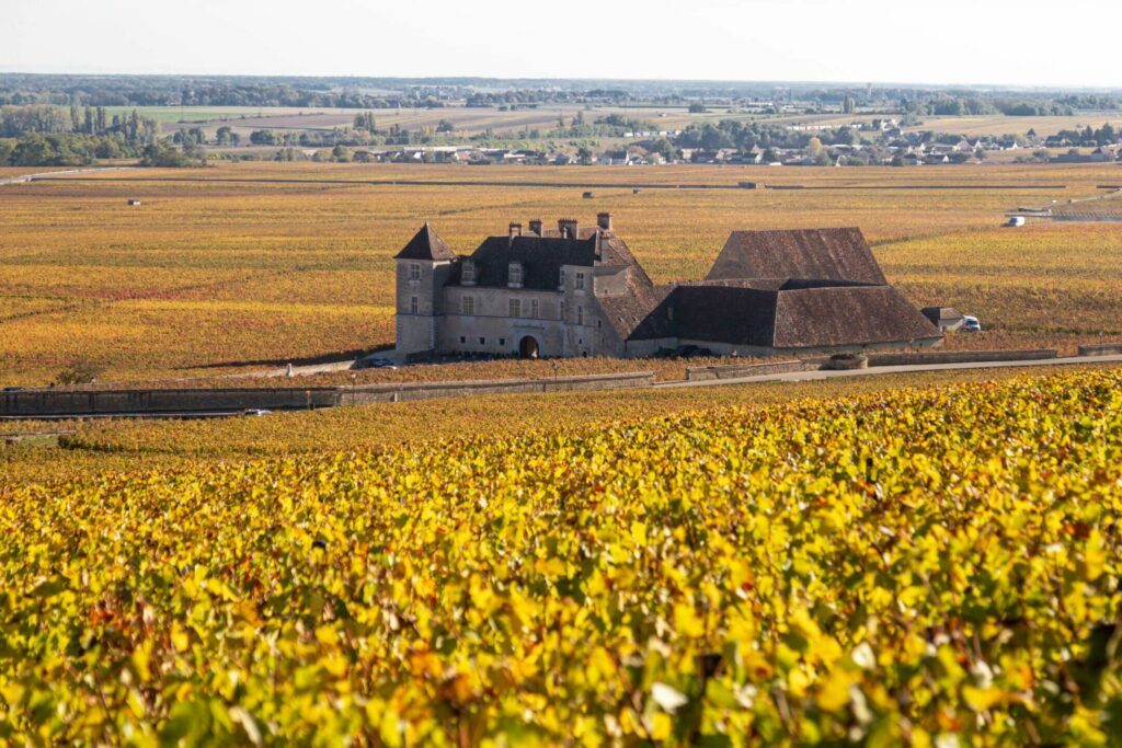 Le château du Clos de Vougeot à faire en Côte-d'Or