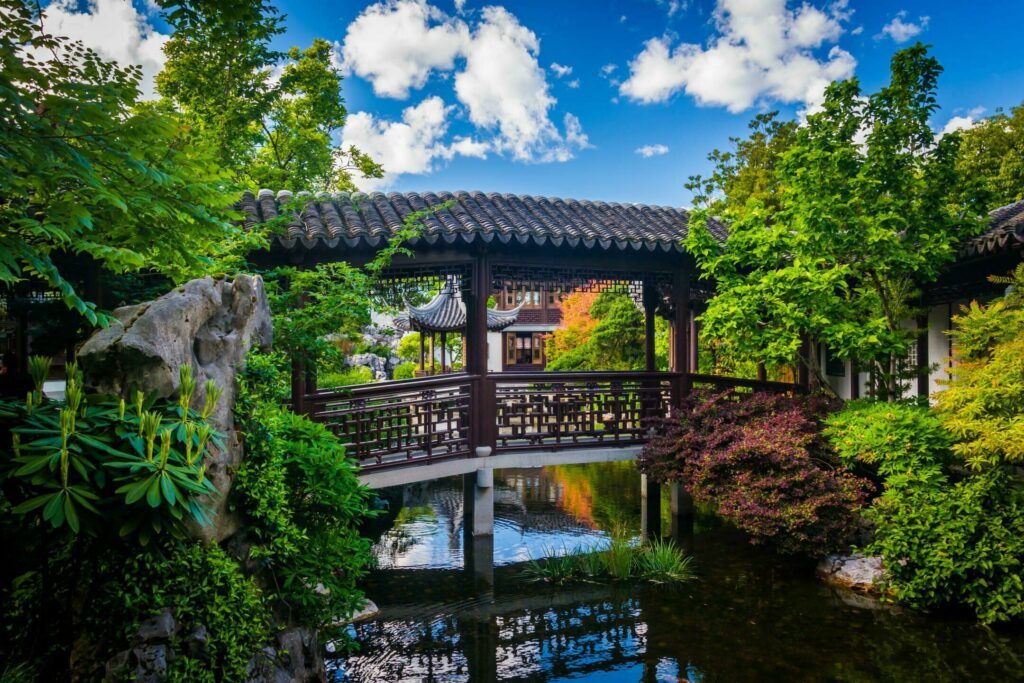 Le Lan Su Chinese Garden à Portland