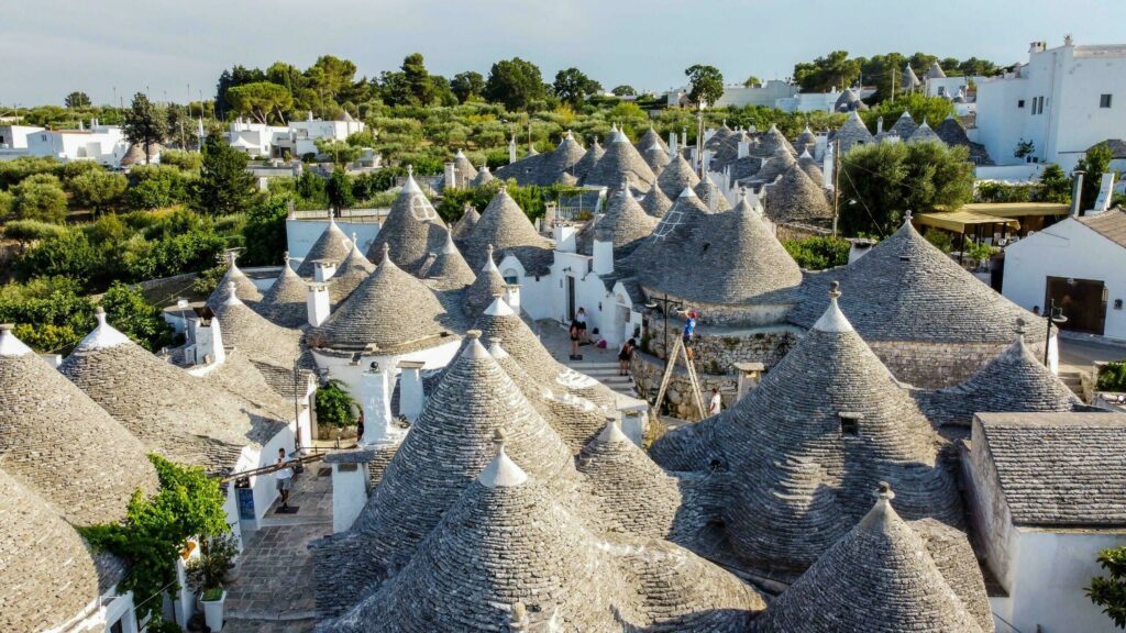 Le village d'Albarobello