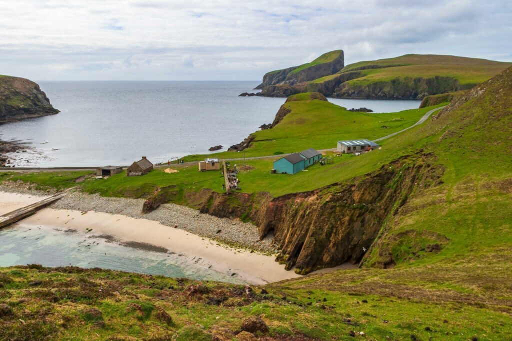 L'île des Orcades dans les paysages d'Écosse