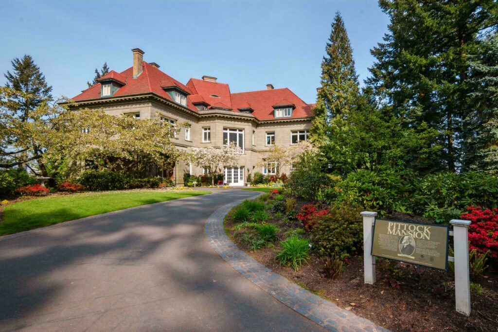 Pittock Mansion à Portland dans l'Orégon