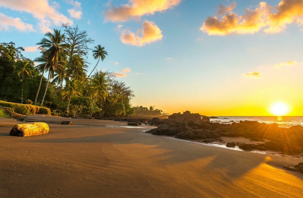 Plage du Corcovado au Costa Rica