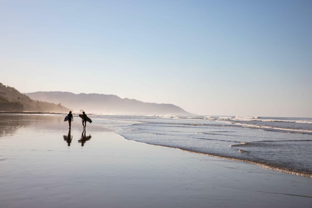 Santa Teresa dans les plages du Costa Rica