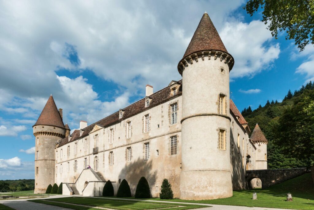Le château de Bazoches en Bourgogne