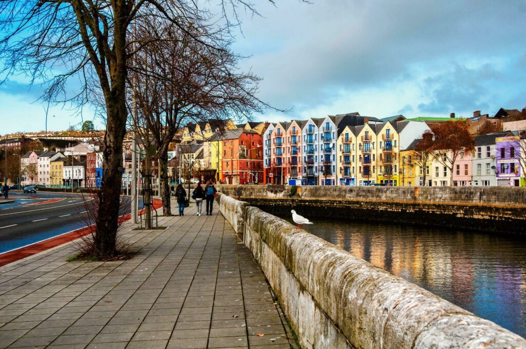 Cork et ses maisons colorées