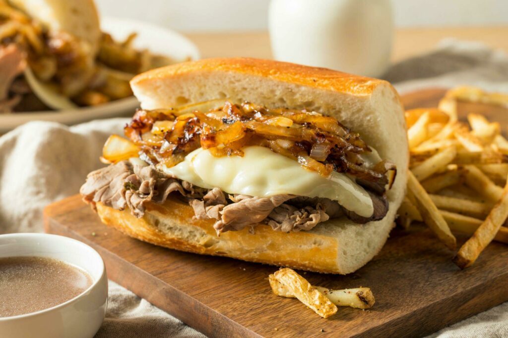 French dip, specialité de Los Angeles USA