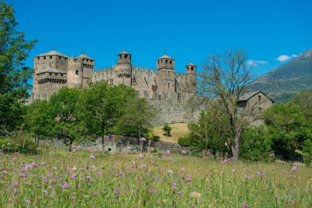 Le château de Fénis