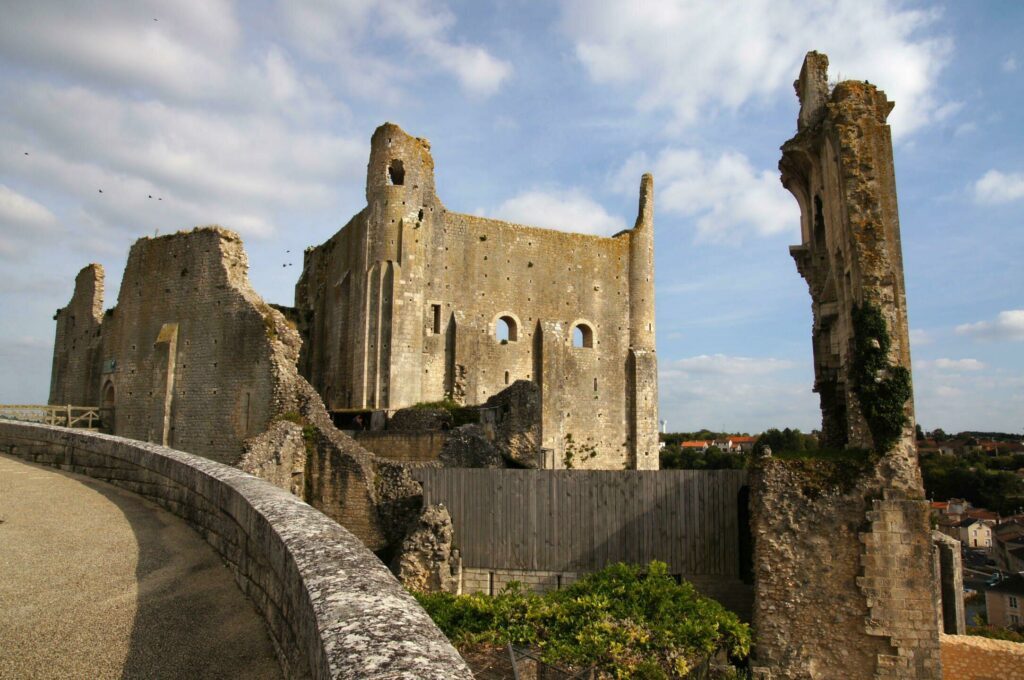 Le château des Evêques à Chauvigny