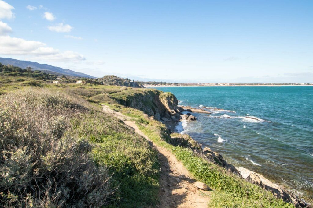 Le sentier du littoral entre Collioure et Argelès