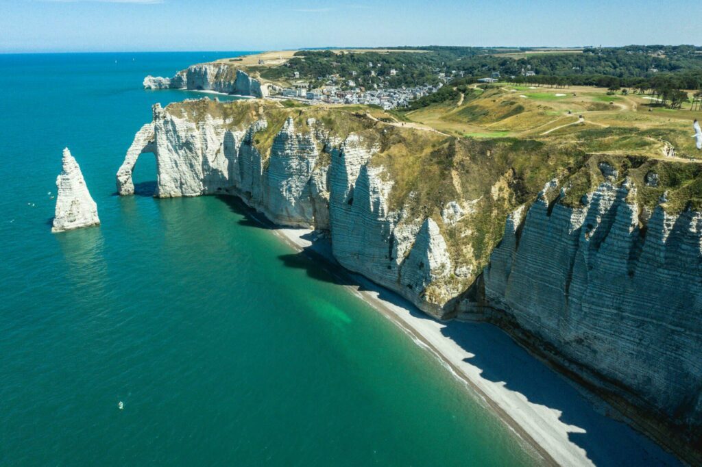 Les falaises d'Etretat