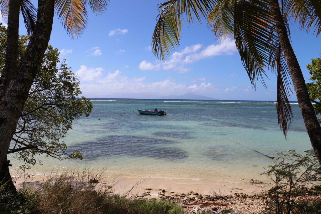 Plage de Grand-Bourg à Marie-Galante