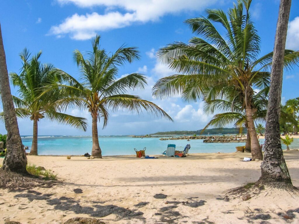 Plage de Sainte-Anne en Guadeloupe