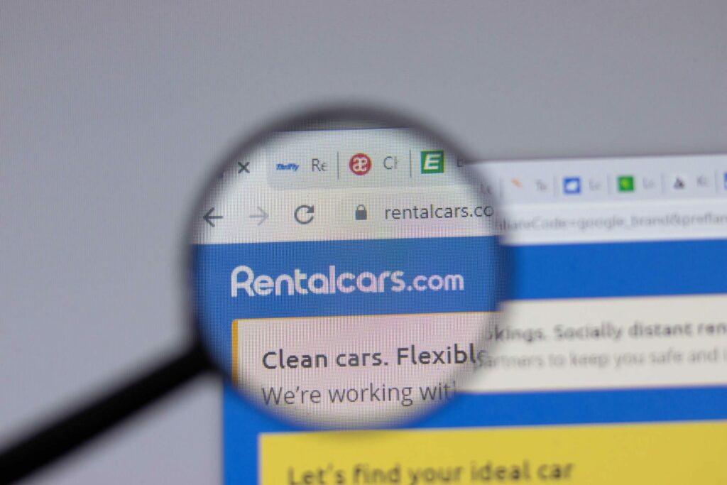 Rentalcars, un comparateur de location de voitures