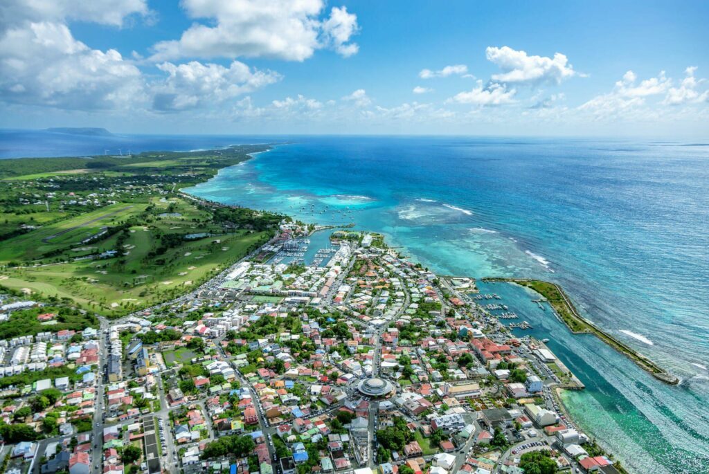 Saint-François dans les paysages de Guadeloupe