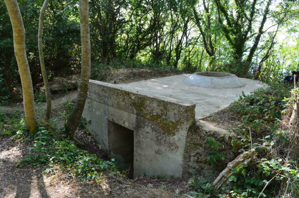 Un bunker du Mont Canisy