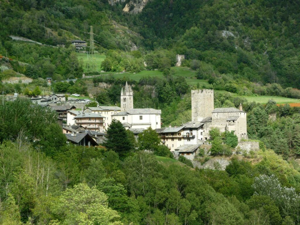 Avise parmi les villages de la Vallée d'Aoste