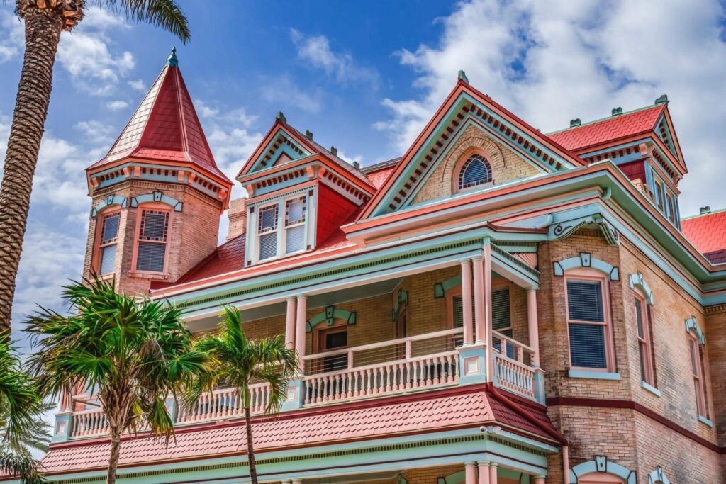 Architecture colorées Floride Key West