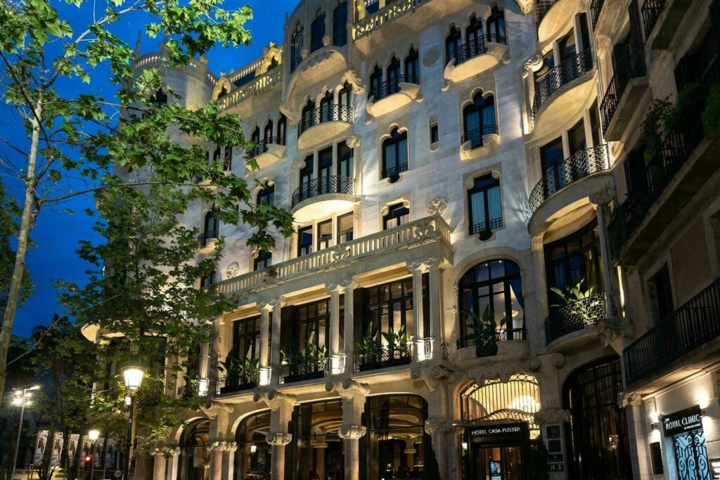 L'hôtel de luxe Casa Fuster à Barcelone