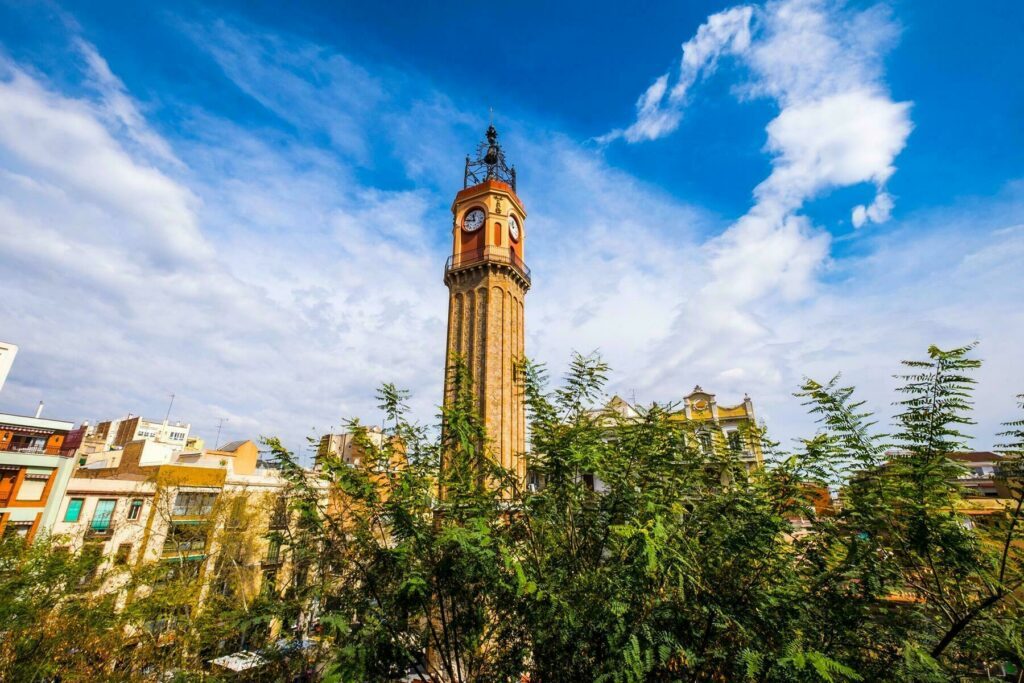 La Plaça de la Vila de Gràcia à Barcelone