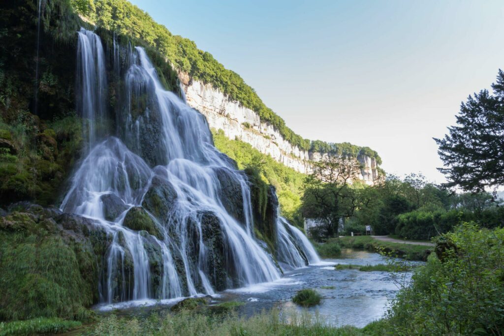 La cascade de Baume-les-Messieurs