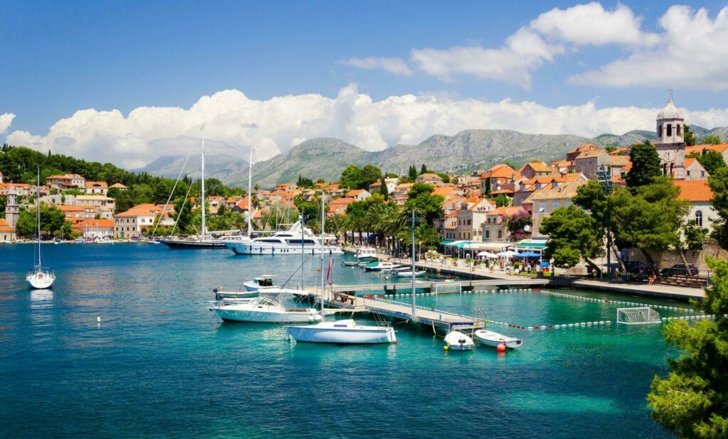 La jolie ville de Cavtat