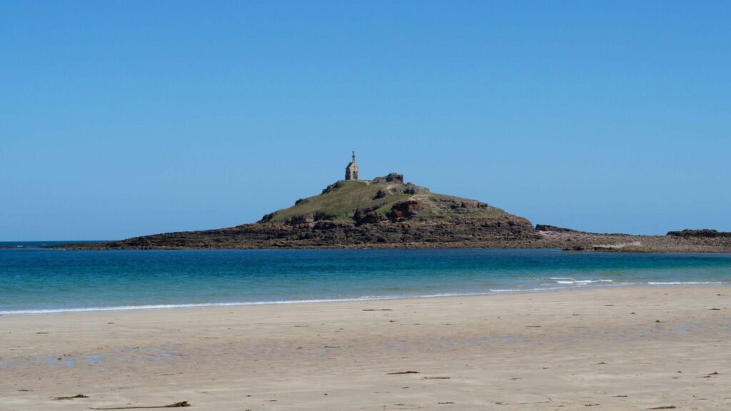 La plage Saint-Michel en Bretagne