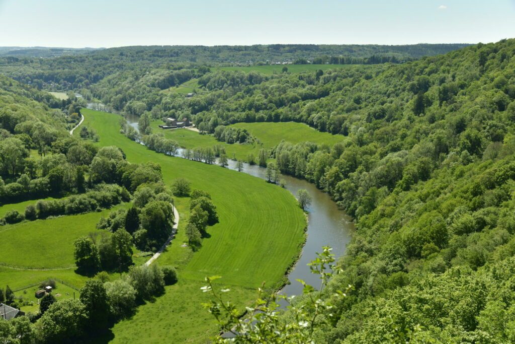 La vallée de l'Ourthe