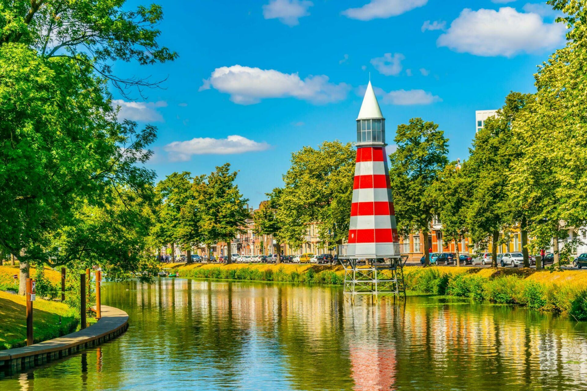 La ville de Breda et son parc Valkenberg