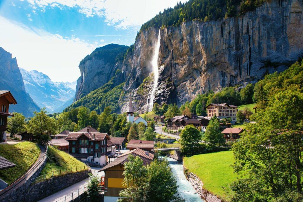 Lauterbrunnen et ses cascades