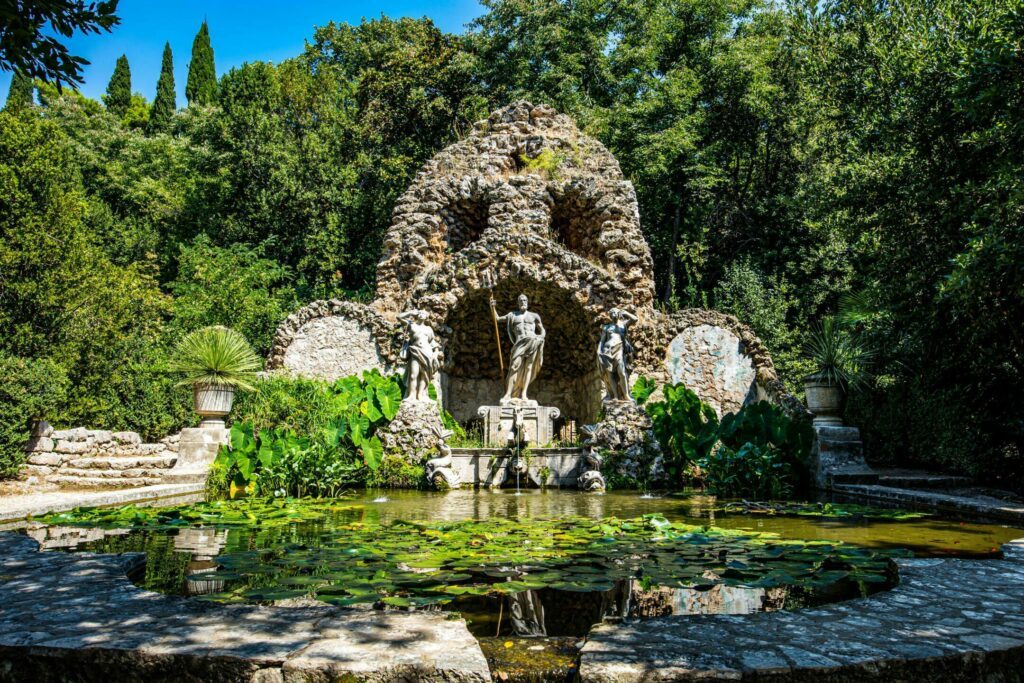 Le jardin botanique de Trsteno autour de Dubrovnik