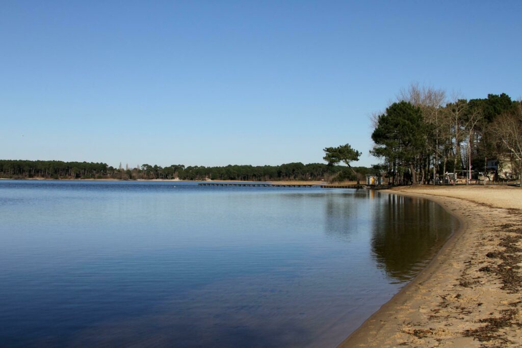 Le lac de Cazaux