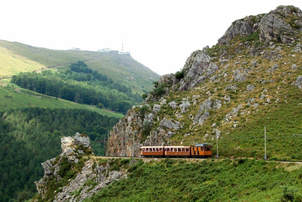 Le train de la Rhune au Pays Basque