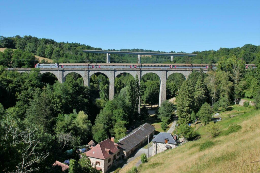 Le viaduc de Pierre-Buffière autour de Limoges