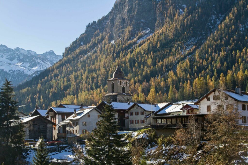 Le village de Bergün