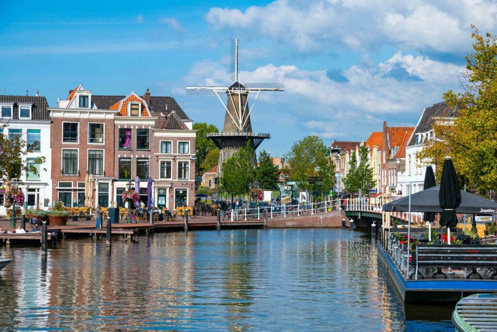 Leiden ville Pays Bas