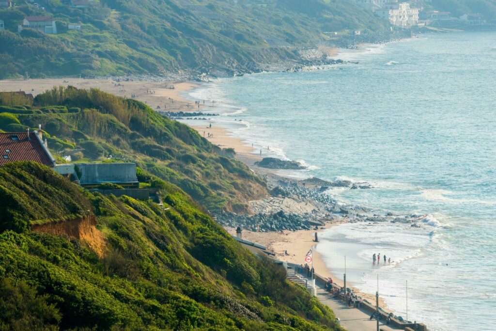 Les plages de Bidart autour de Biarritz