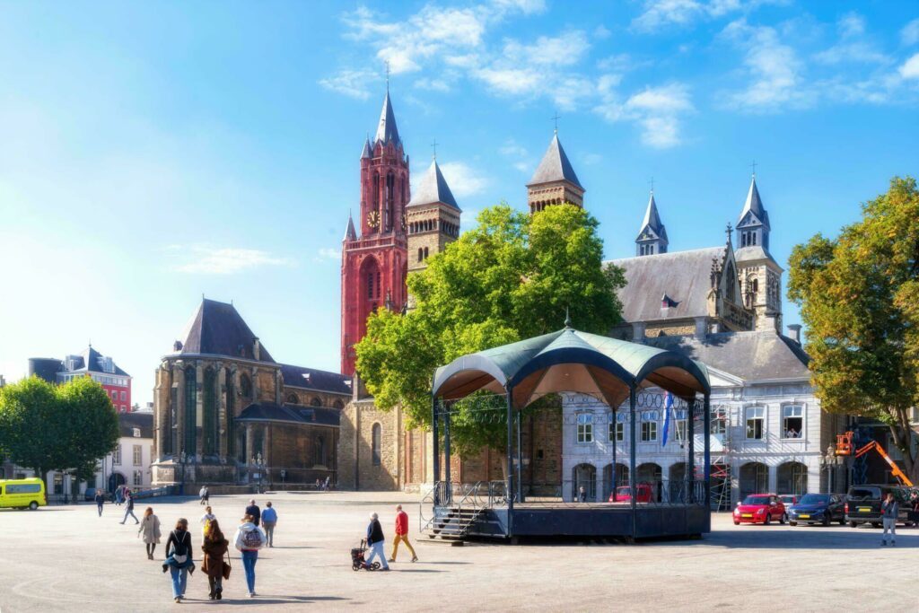 Maastricht Vrijthof au Pays-Bas